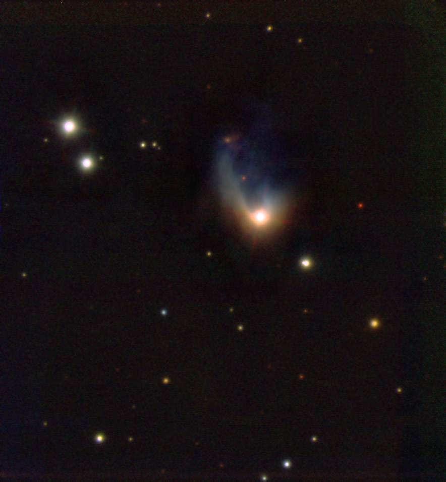 JHK color composite of McNeil Nebula