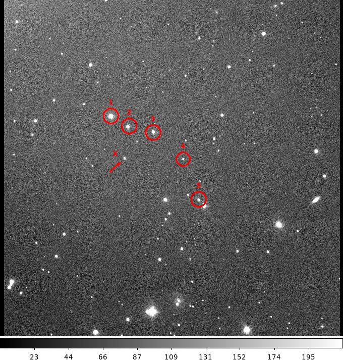 SWIFT J1357.2-0933 R-band comparison stars