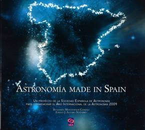 Portada del libro Astronomía made in Spain
